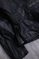 "Harley-Davidson" black double rider leather jacket