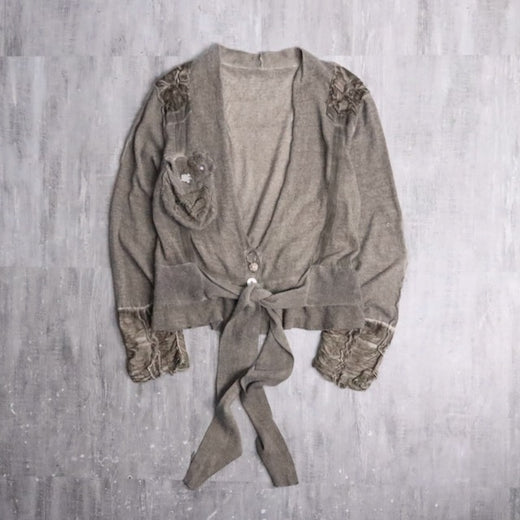 deformation decadent design cardigan