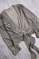 deformation decadent design cardigan