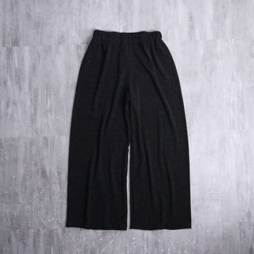 lame wide easy pants