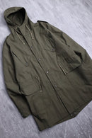 m51 style hooded field jacket