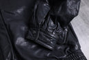 1980-90s shawl collar leather jacket