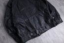 1980-90s shawl collar leather jacket
