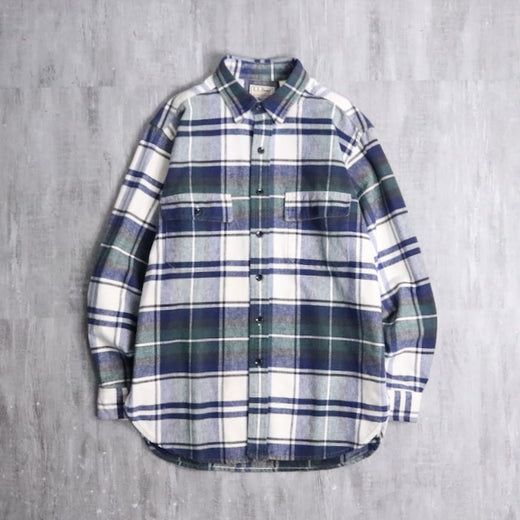 90s L.L Bean check shirt