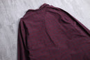 Calvin Klein flyfront open collar check shirt