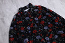 1990s flower pattern pile shirt made in usa