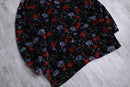 1990s flower pattern pile shirt made in usa