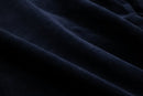 midnight color velvet single tailored jacket