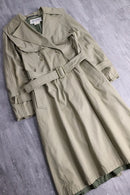 "TED LAPIDUS” big flap design trench coat
