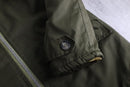 boa collar military field coat