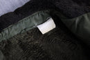 boa collar military field coat