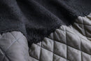 boa collar military field coat