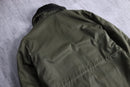 boa collar military field coat