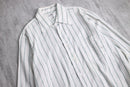 70s geometric stripe shirt