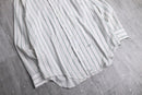 70s geometric stripe shirt