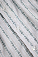 70s geometric stripe shirt