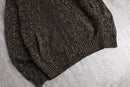 90-00s fabric change cotton highneck jacket
