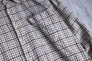 multi color wool check shirt