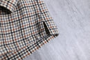 multi color wool check shirt