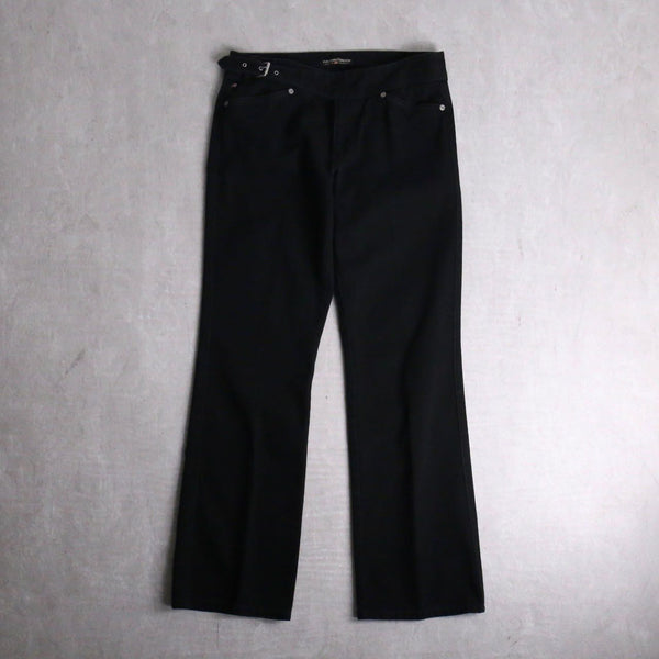 Polo jeans black flare denim pants
