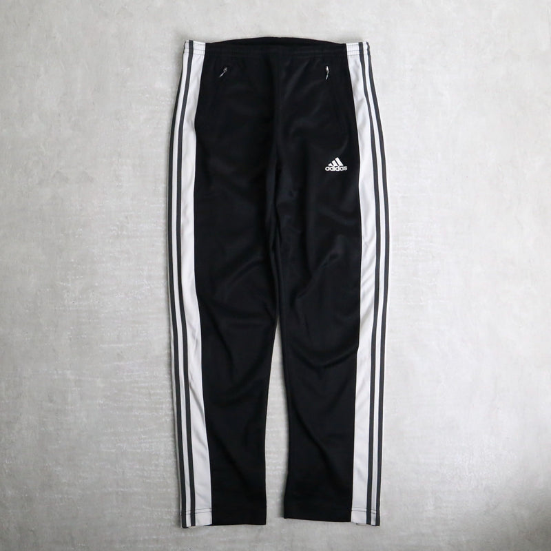 "adidas" snap button track pants