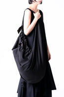 BISHOOL Wool Volume OBI Bag black