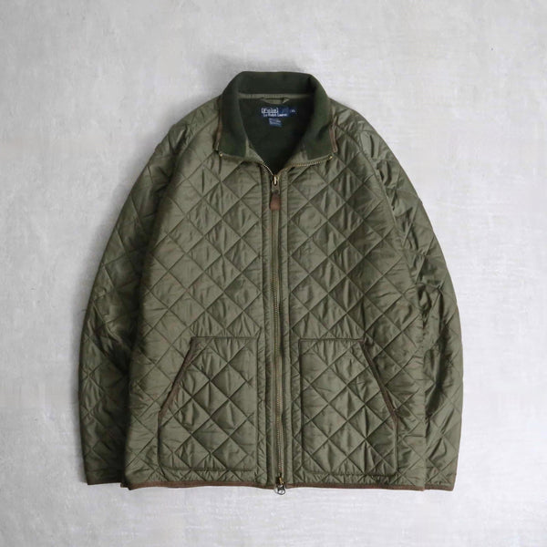 “POLO by RL” khaki color quilted jacket