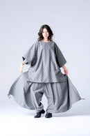 BISHOOL Bloom Jacquard Classic Top gray