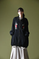 BISHOOL Embroidery Wool Gabardine SUKAJAN -春画-