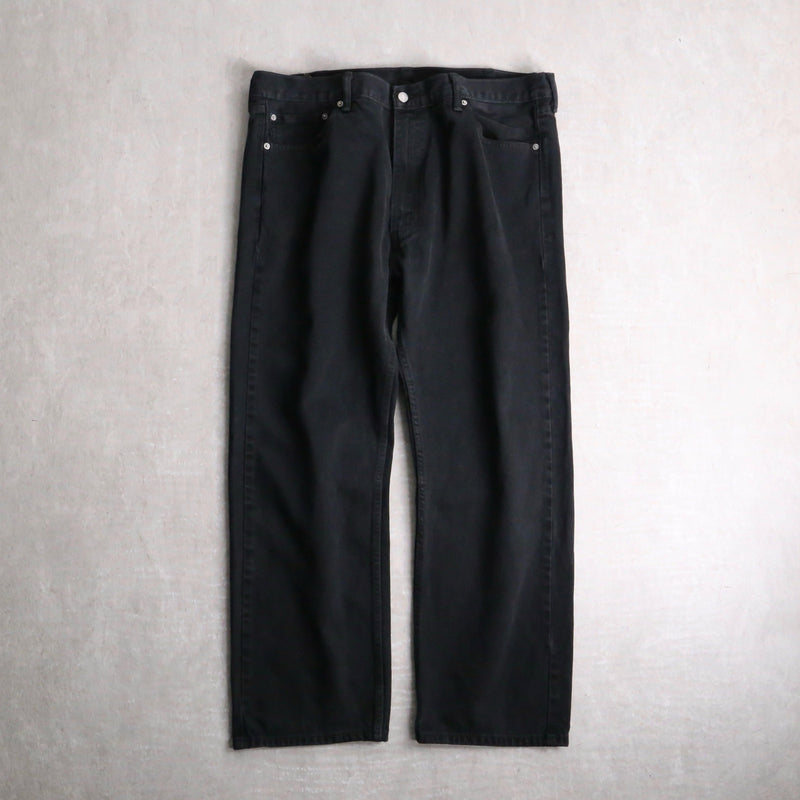 "Levi's" black straight denim pants