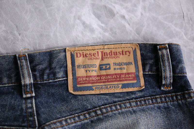 "Diesel" washed aging denim