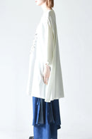 BISHOOL Sequins Embroidery Drape White Big-T -花火 black-
