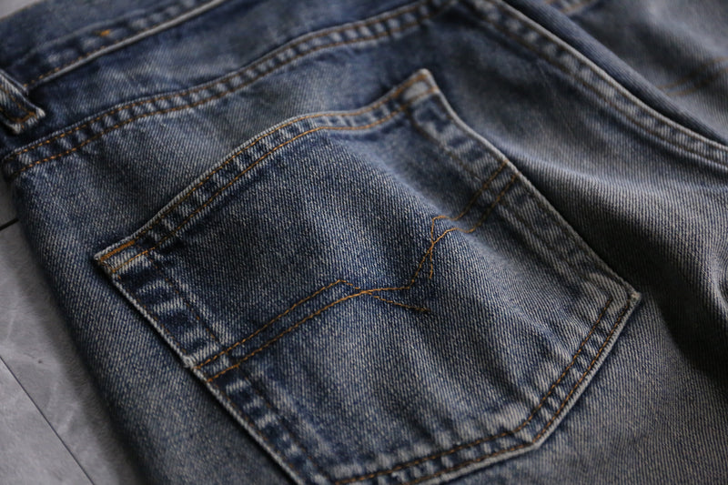 "Diesel" washed aging denim