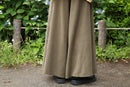 out pocket design khaki HAKAMA pants
