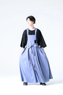 BISHOOL Double Satin Wrap KIMONO Cloth blue