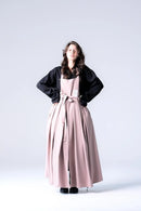 BISHOOL Double Satin Wrap KIMONO Cloth pink
