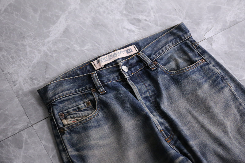 "Diesel" washed aging denim