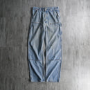 "Carhartt"double knee light wash wide denim