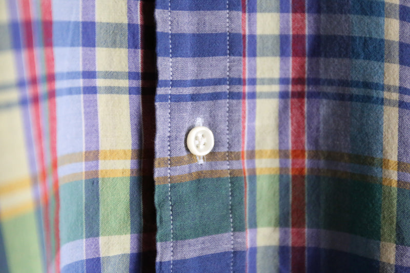 "Polo by Ralph Lauren" pastel color check button down shirts