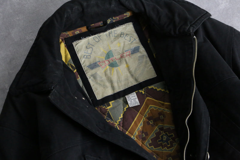 1980-90s cotton canvas fireman jacket