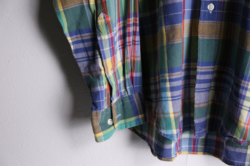 "Polo by Ralph Lauren" pastel color check button down shirts