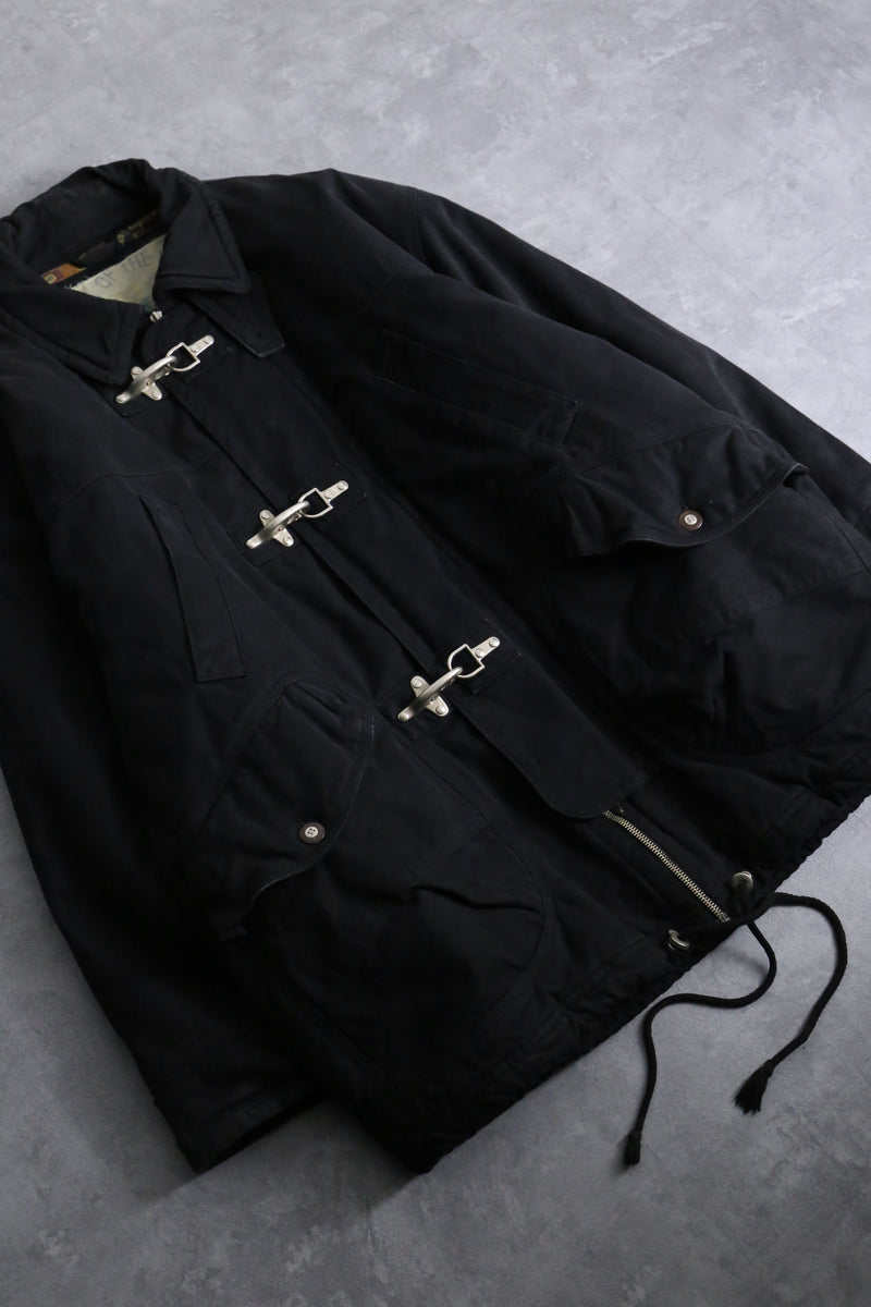 1980-90s cotton canvas fireman jacket