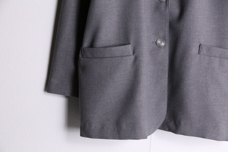 light grey easy tailored jacket