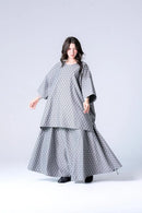 BISHOOL Bloom Jacquard Classic Top gray
