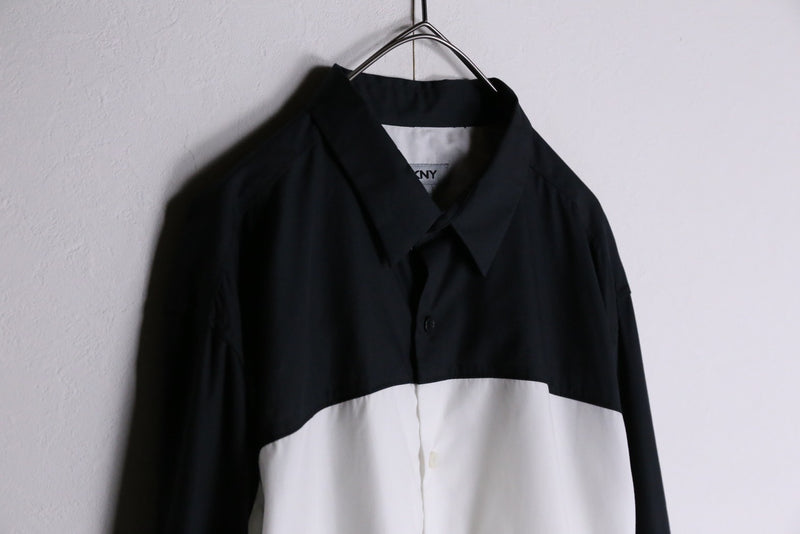 "DKNY" bi-color dress shirts