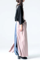 BISHOOL Double Satin Wrap KIMONO Cloth pink