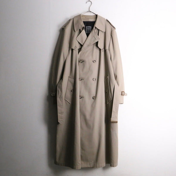 vintage Christian Dior T/C twill trench coat "完品"
