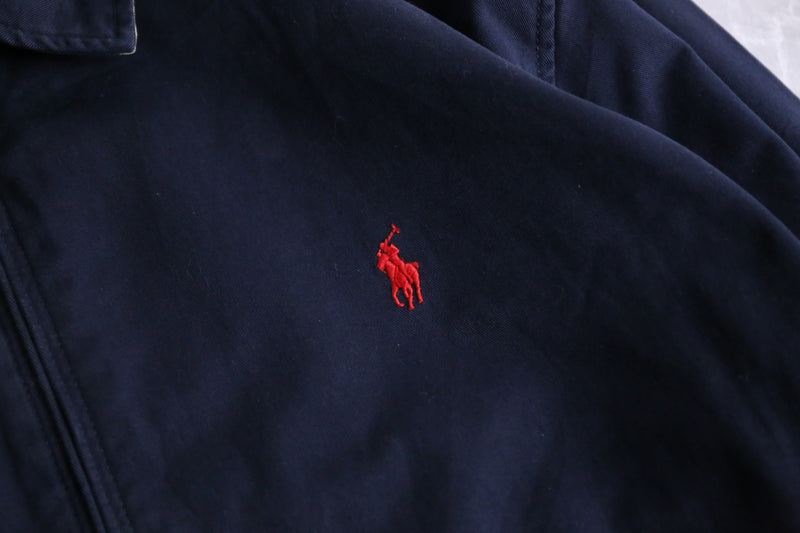 "POLO by RL" navy cotton swing top