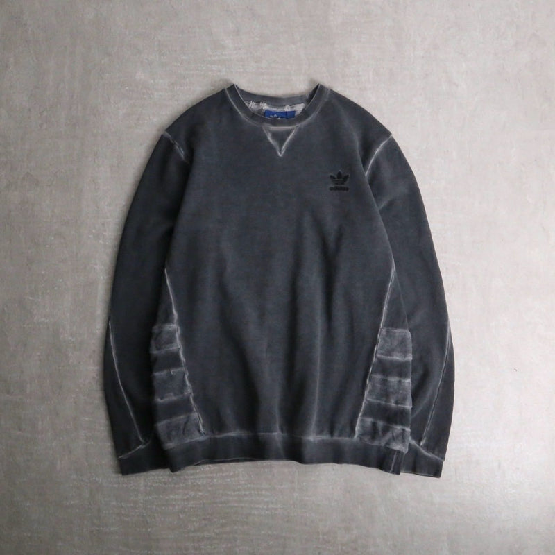 2000s adidas piece dying sweat shirt