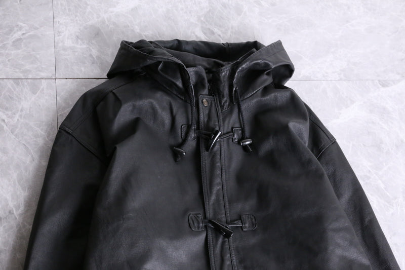 "WILSONS" leather foodie duffle coat